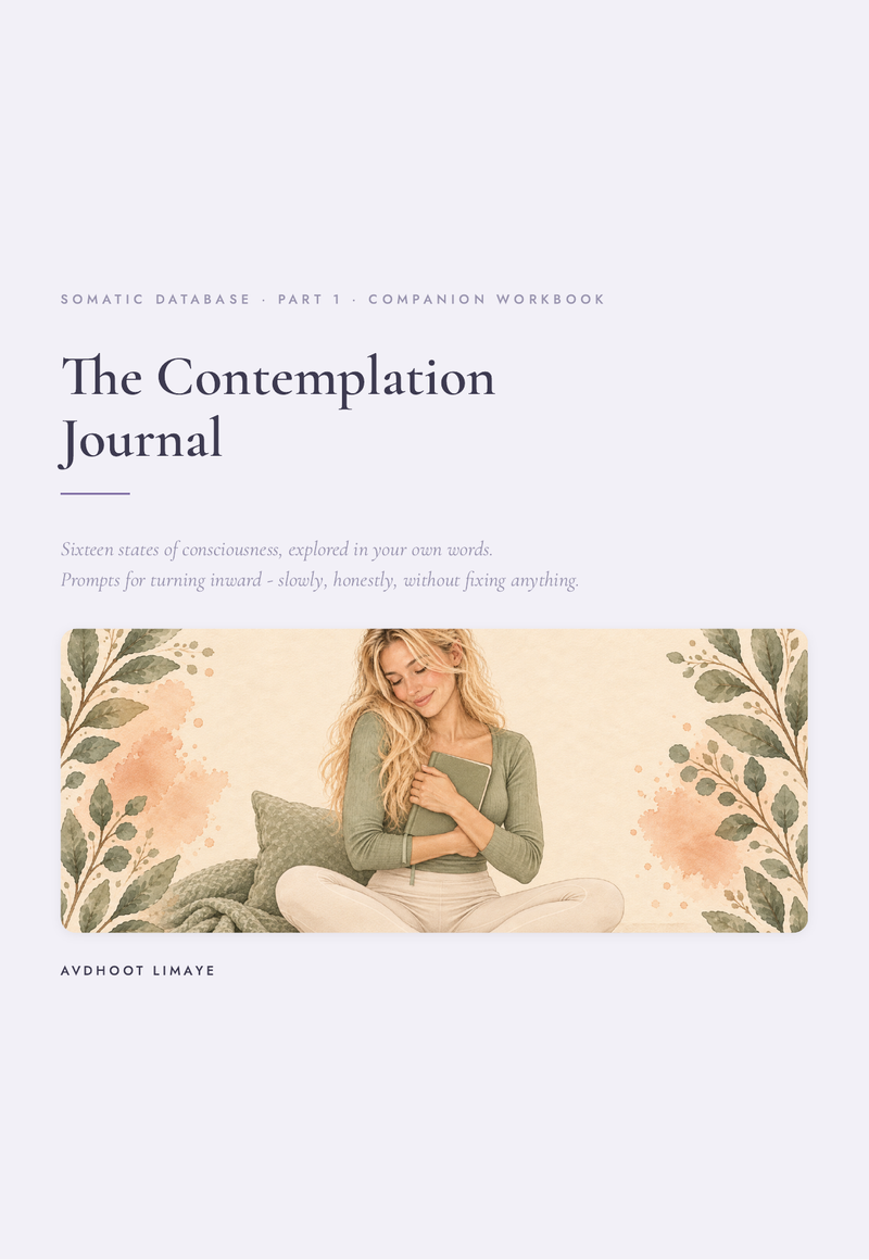 The Contemplation Journal cover